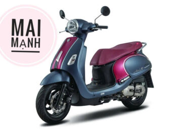 Xe ga SYM Attila 50 màu xanh xám sơn mờ tại Mai Mạnh.
