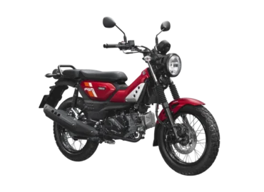 Xe Yamaha PG-1 ABS phiên bản cao cấp màu đỏ đen tại Mai Mạnh.