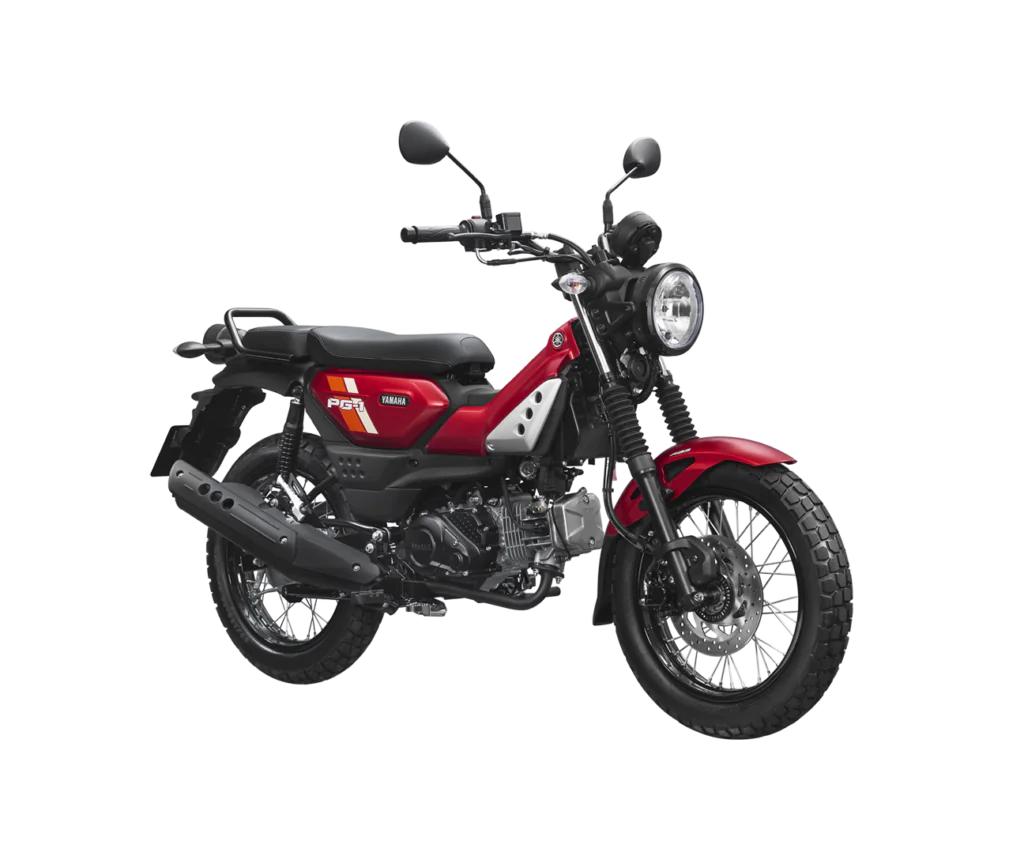 Xe Yamaha PG-1 ABS cao cấp màu đỏ đen tại Mai Mạnh.