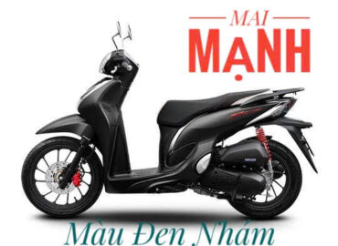 Xe Honda SH Mode màu Đen Nhám phiên bản đặc biệt