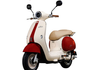 Xe điện YADEA OVA màu đỏ Chile thời trang