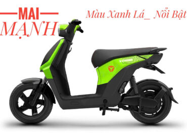 Xe máy điện YADEA VeKoo màu xanh lá chính hãng tại Mai Mạnh.