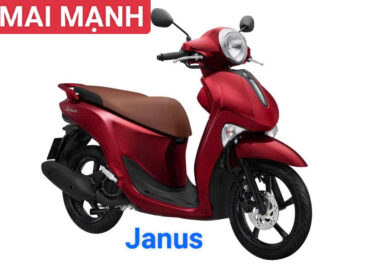 Xe máy Yamaha Janus Phiên bản Đặc biệt màu đỏ tại Mai Mạnh.