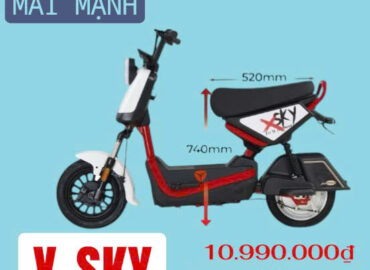 Khám phá ngay Yadea X-Sky với mức giá cực ưu đãi tại Showroom Mai Mạnh Trảng Bàng